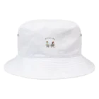 NICHIJOUの２匹で１匹的な Bucket Hat