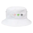 ねこふく茶屋のもちもちねこふく Bucket Hat