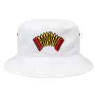 杜の魚のaccordion Bucket Hat