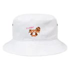 りいち@ゲーム垢のリンゴを欲しがるレッサーパンダ Bucket Hat