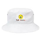 Aie図案室のFull moonマーク バケットハット