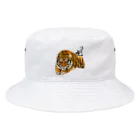 ちぃ散歩のはま虎 猛虎ver. Bucket Hat