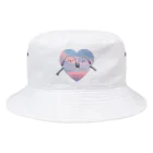 なこちゆるキャラショップのシマエナガちゃん カップル Bucket Hat