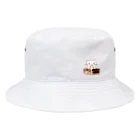 絵娯クリエイトのひのもとにゃんこ®️ 太鼓 / 雪ちゃん Bucket Hat