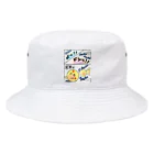 かいほう屋のマヨ「ゴロゴロ」オノマトペ Bucket Hat