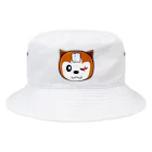 チャタリオの【原価販売】隻眼の野良猫チャタローBタイプ Bucket Hat