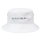 1988ch SHOPの笛調GOODS Bucket Hat