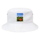 Ripples沖縄レジンアートの沖縄の海とハイビスカス Bucket Hat