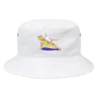 オグチヨーコの猫のびーー鳥スサーー Bucket Hat