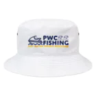 PWC FISHINGフォトコンテストのPWC FISHING（青色ロゴ） Bucket Hat