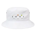 サウエナガの巣のサウエナガ〜sauna×shimaenaga〜 Bucket Hat