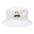 うさやのドーナツをゲットしてご満悦の猫 Bucket Hat