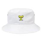 Rolling Retrieverのスケボー犬フィギュア Bucket Hat