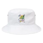 クリーンパンサーのグッズショップのクリーンパンサー5周年記念デザインです。 Bucket Hat