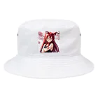 未来アニメスタジオのAIキャラクター10 Bucket Hat