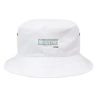 王子のアパレル Snprinceのwhite cement Snprince boxlogo Bucket Hat