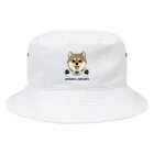 豆つぶのshiba-inu fanciers(赤柴) Bucket Hat