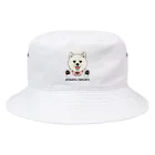 豆つぶのshiba-inu fanciers(白柴) Bucket Hat