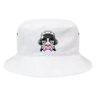 れもん・すかっしゅの女子キャンパーレモコ Bucket Hat