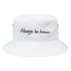 SmonkeyのAlways be honest. Bucket Hat