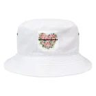 はんそで母の脳内お花畑 Bucket Hat