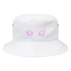 はぬの天使の羽（濃いピンク） Bucket Hat