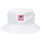 プーさんの毛皮にくるまる？羊ちゃん Bucket Hat