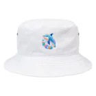 dolphineの可愛いイルカ Bucket Hat