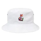 dolphineのキュートな猫 Bucket Hat