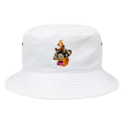 90sの火燃鬼 Bucket Hat