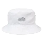 クジャクAサンバのうさぎのとめお　「あたしよ」 Bucket Hat