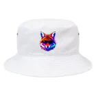 イマオカのサングラス狐 Bucket Hat