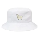 萩乃工房のぽてっとアルパカ Bucket Hat