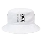 【KOTCH】 Tシャツショップのスケボーキャット Bucket Hat