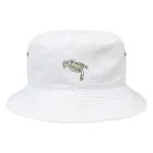 bmdesign_worksのマルメタピオカガエルのゴンチャくん Bucket Hat