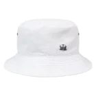 おじさんのなんかのアントラーロゴ　白地用 Bucket Hat