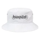 ino-basquiatのbasquiat white Bucket Hat