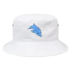 じゅうに（Jyuuni）の0013・イルカ（じゅうにブランド） Bucket Hat