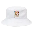 柴犬グッズ専門店 あられ堂の柴犬　祭り001 Bucket Hat