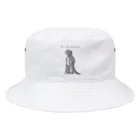 Bow_paintingのロジーハット Bucket Hat