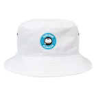 ken_ikedaの腹巻きアザラシ君(ブルー) Bucket Hat