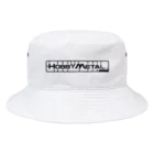 東京ハット堂本舗のHOBBYMETAL(黒) Bucket Hat