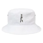 にゃんこの執事のとことこラテ Bucket Hat