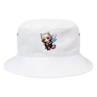 SAYURIAのPinkCat Bucket Hat