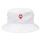 .hakuaaaの達磨 ワンポイント Bucket Hat