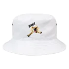 Runny_Shiba_Dogの飛び出す柴犬 Bucket Hat