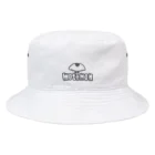 だんごむしちぁんのシンプルモスマン黒 Bucket Hat