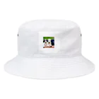 テルのビジネス大学のショップの可愛い子犬たち Bucket Hat