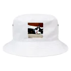 ニャーニャーニャーの寝たネコ Bucket Hat