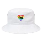 gay_lgbtのLove is Love Bucket Hat